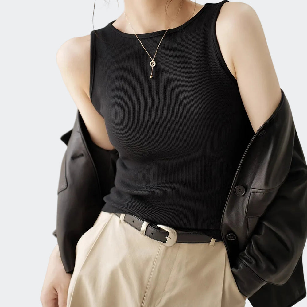 Women’s Slim-Fit High-Stretch Tank Top